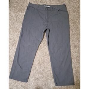 Carhartt Pants Mens 40x30 Gray Relaxed Fit Straight Leg Stretch Workwear Rugged